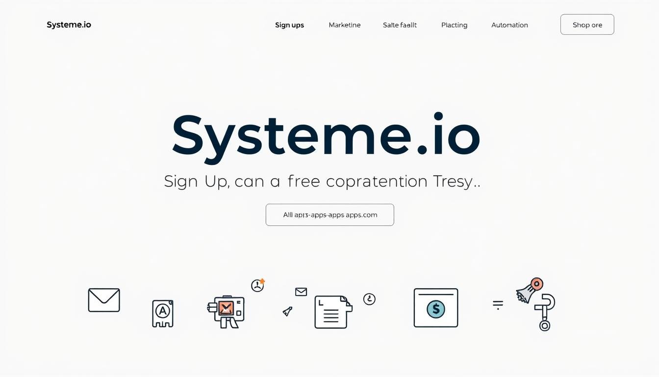 systeme io sign up